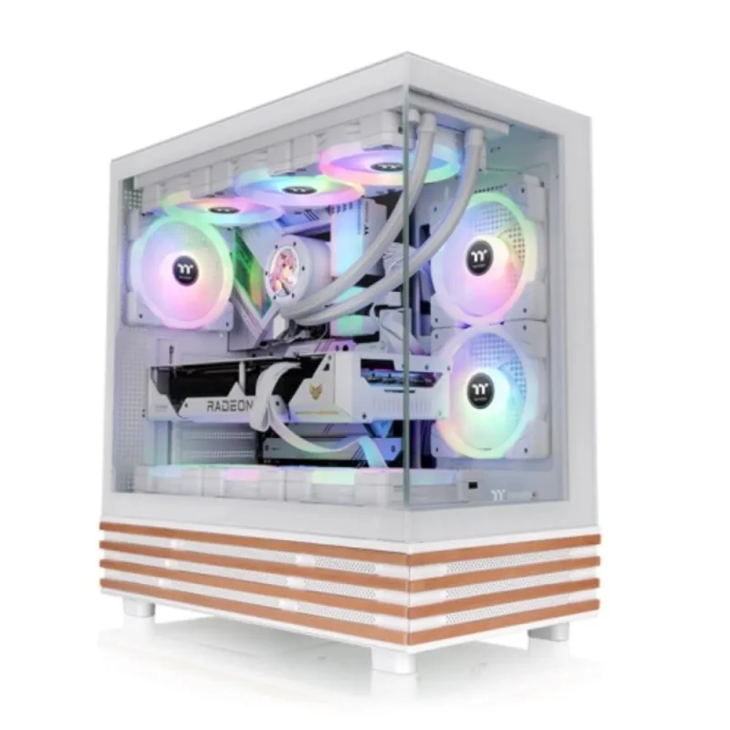 THERMALTAKE Case View 270 Plus WS ARGB, Průhledná bočnice, bílá CA-1Y7…