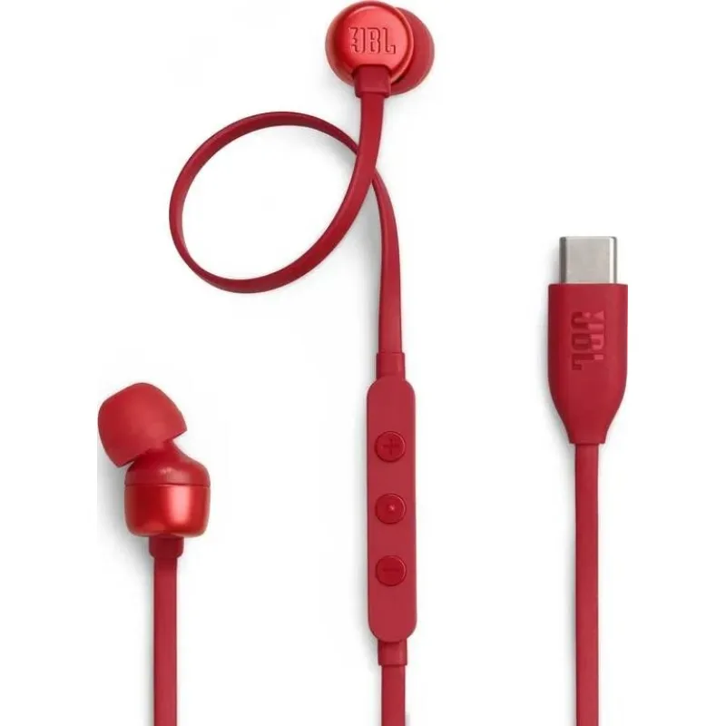 JBL TUNE 310 USB-C Červené JBL T310CRED