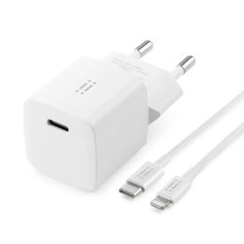 Aiino Mav 20W GaN USB-C wall charger + Lightning/USB-C cable