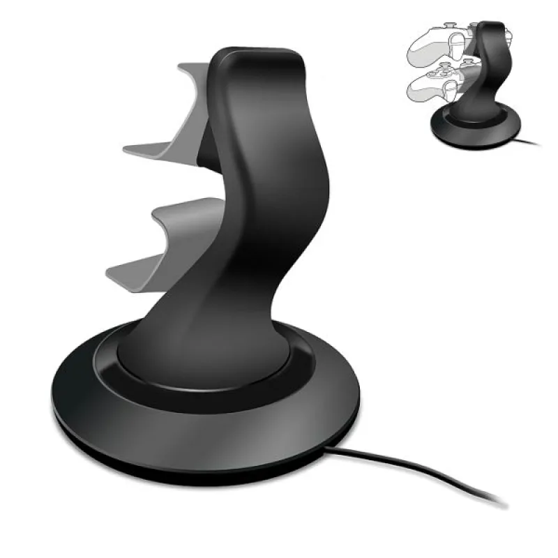 Speedlink Twindock Charging System for PlayStation 4, black [SL-4511-BK]…