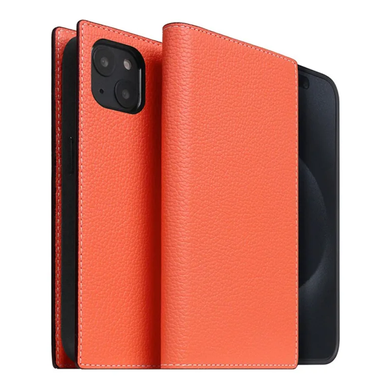 SLG Design puzdro D8 Neon Full Grain Leather Diary pre iPhone 15 Plus…