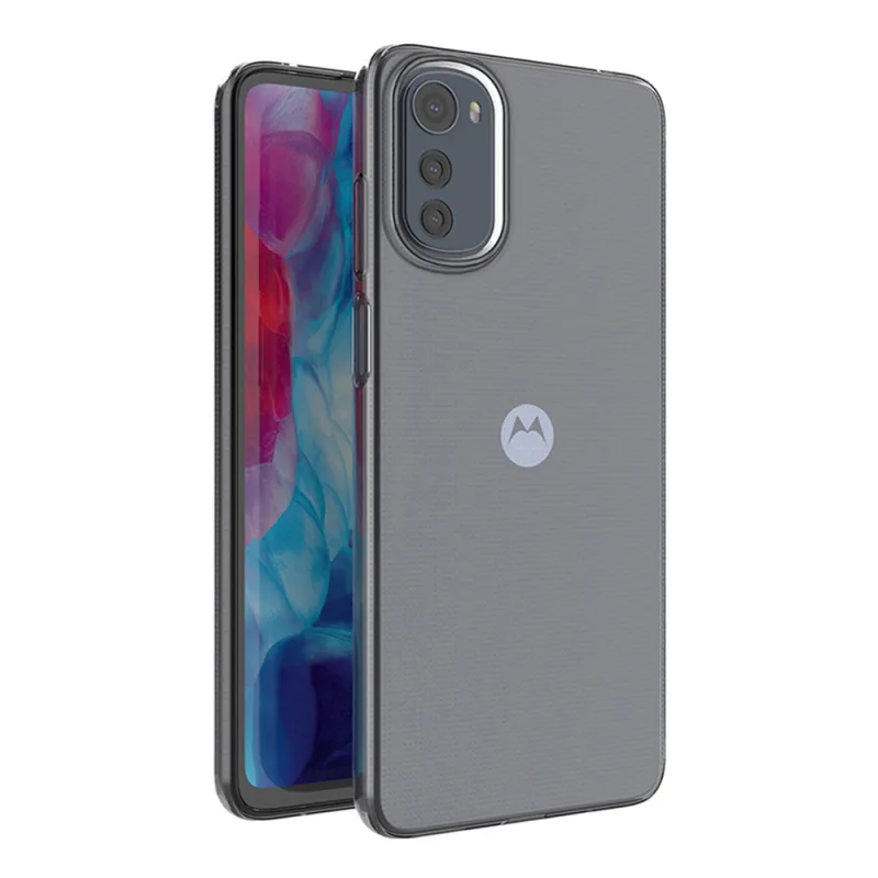 Ultra Clear 0,5mm puzdro pre Motorola Moto E32 tenký kryt priehľadný