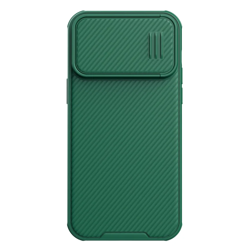 Puzdro Nillkin CamShield S Case iPhone 14 Pro Max Armored Cover chránič fotoaparátu zelené