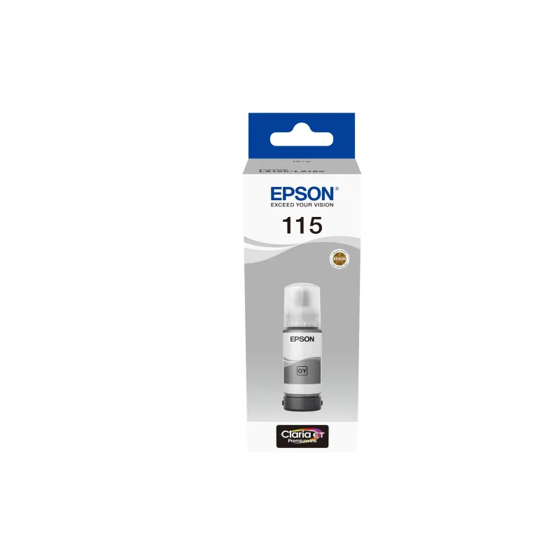 Fľaštička s atramentom EPSON 115 EcoTank Grey C13T07D54A