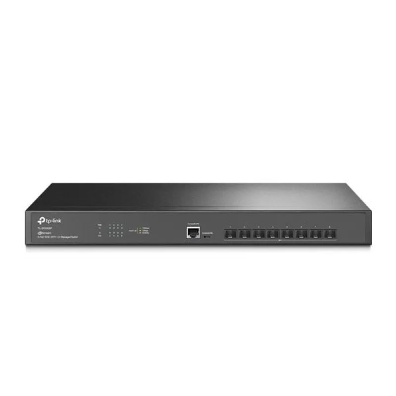 Omada 8-Port 10GE SFP+ L2+ Managed Switch PORT: 8× 10G SFP+ Slots, RJ45…