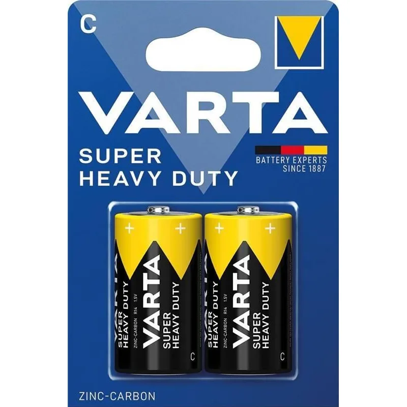 Varta R14/ 2BP SuperLife (Blistr 2ks) 409704,00
