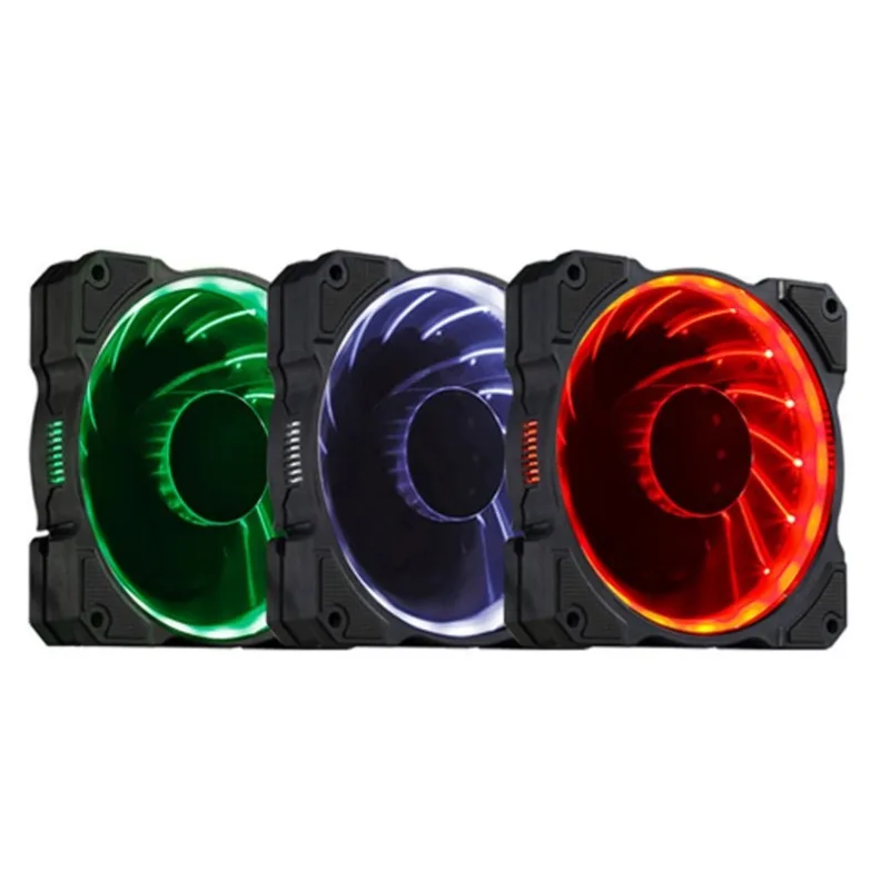 EUROCASE ventilátor RGB 120mm (spot Led) VEN-LED-18LED