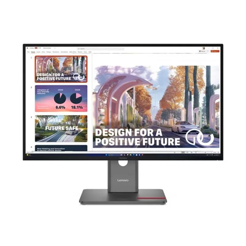 Lenovo P27QD-40 27" 2560x1440 1500:1 350cd 4ms HDMI+DP+USB+USB-C+RJ45…