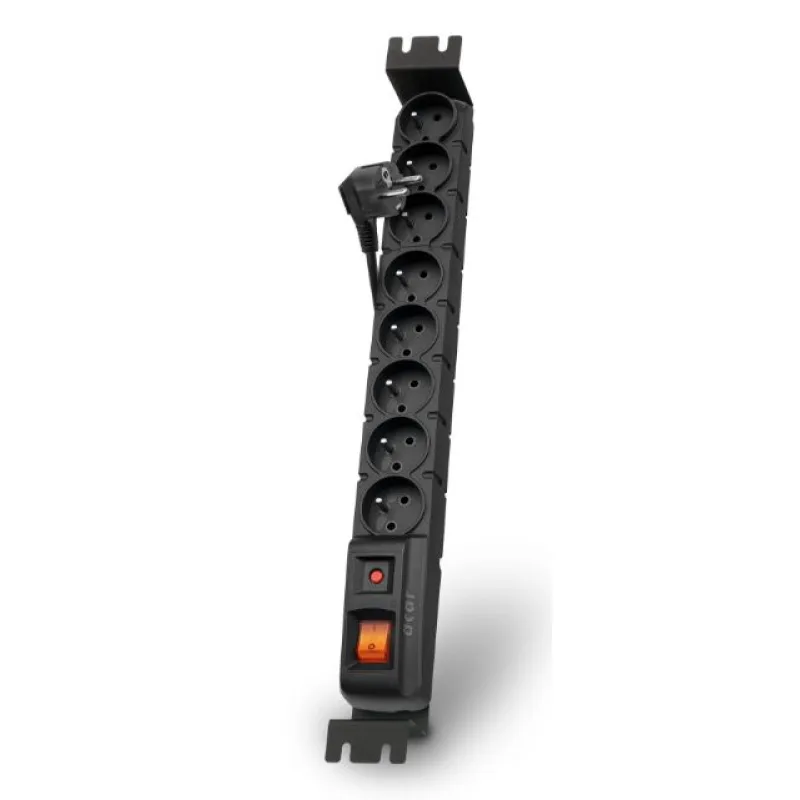 Acar S8 FA Rack 1, 5m kábel, 8 zásuviek, prepäťová ochrana, do racku,…