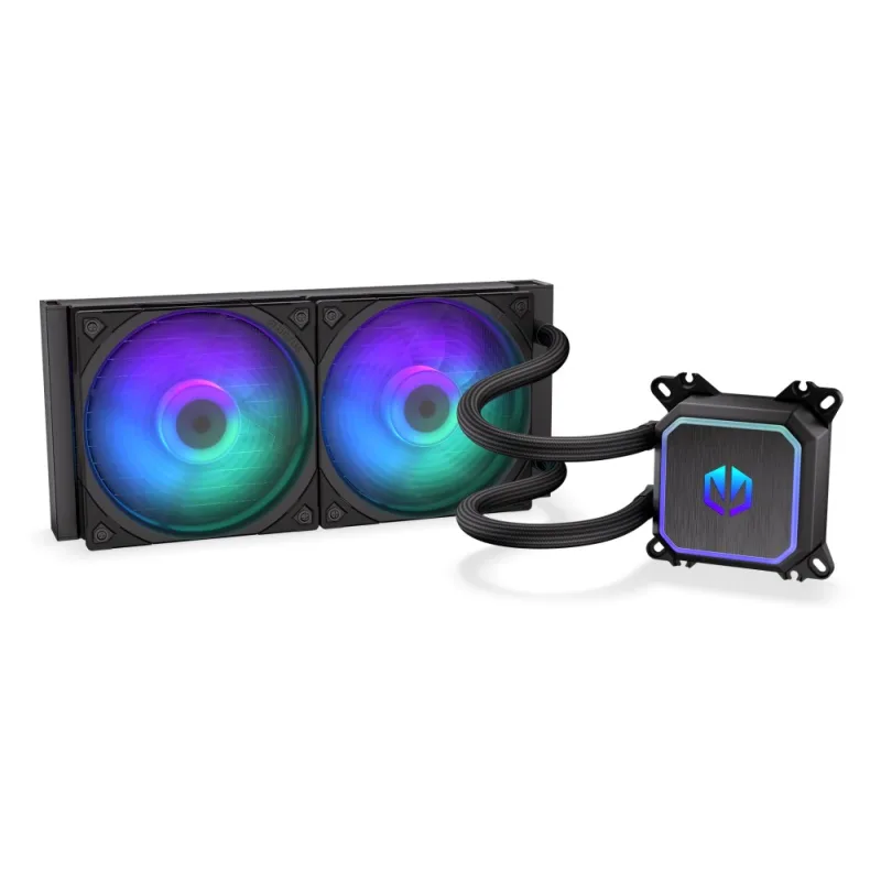 ENDORFY Vodní chladič Navis F240 ARGB, 2x120mm, LGA1851, AM5, černá…