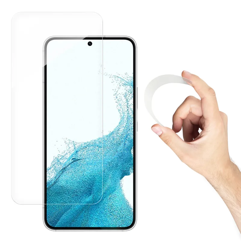 Hybridná flexibilná sklenená fólia Wozinsky Nano Flexi pre tvrdené sklo Samsung Galaxy S22 + (S22 Plus)