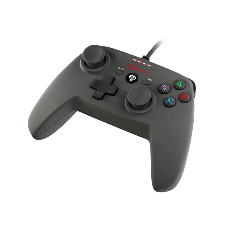 Drôtový gamepad Genesis P58, pre PS3/ PC, vibrácie NJG-0773