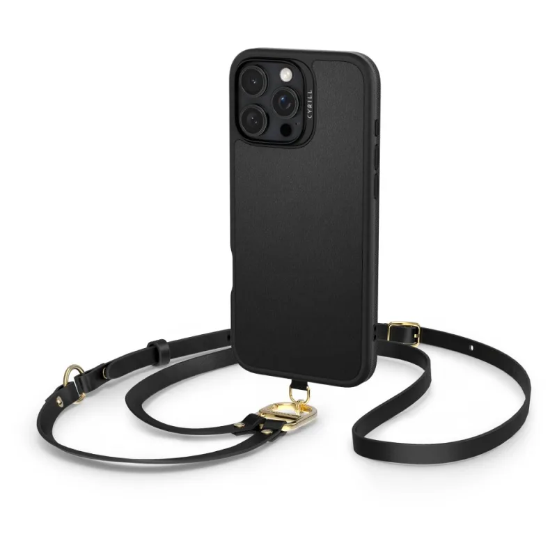 Puzdro Spigen Cyrill Kajuk na iPhone 16 Pro – čierne