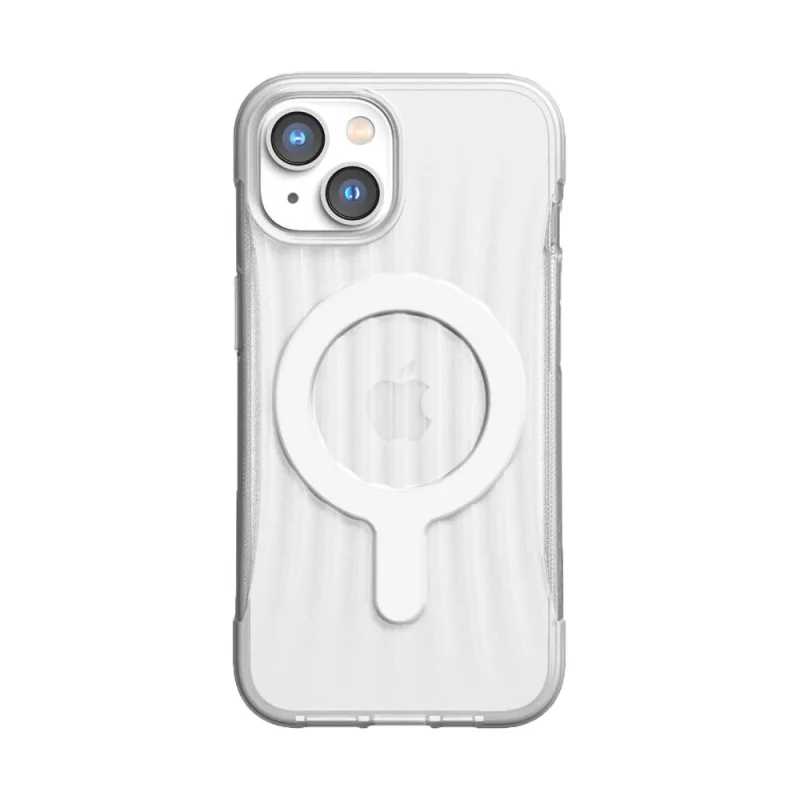 Kryt Raptic X-Doria Clutch Case iPhone 14 so zadným krytom MagSafe priehľadný