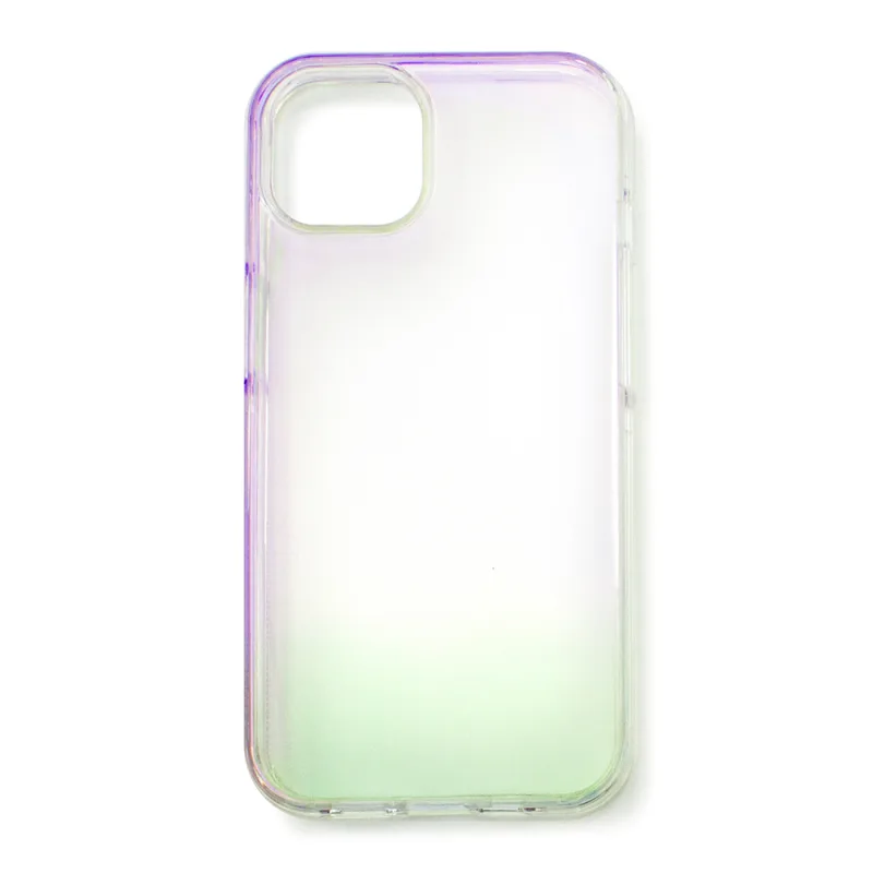 Púzdro Aurora Case na iPhone 13 Pro gélový neónový kryt fialový