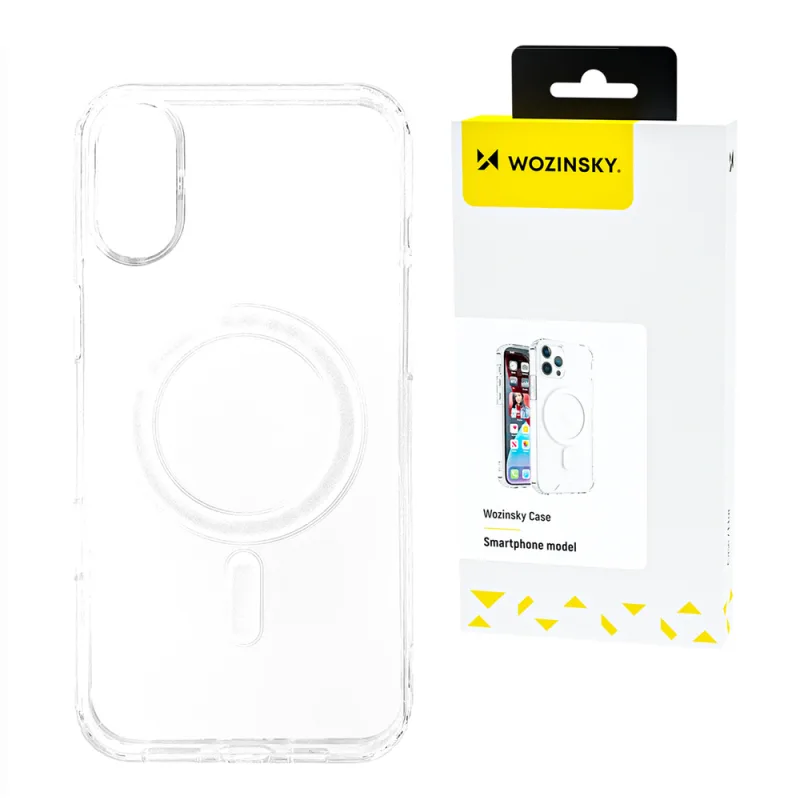 Puzdro Wozinsky Ultra Clear MagSafe Case pre Samsung Galaxy S24 FE - Clear