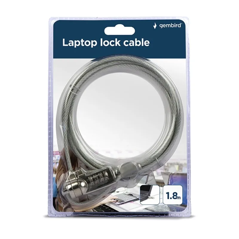 Zámok k notebooku, 4 číselný GEMBIRD LK-CL-01