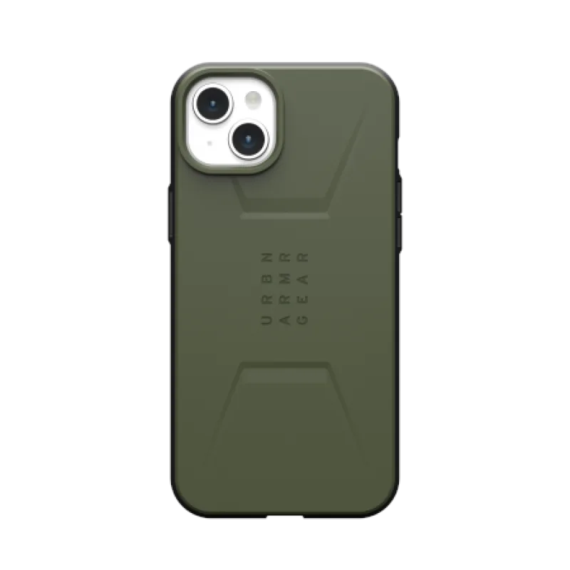 Puzdro UAG Civilian MagSafe pre iPhone 15 Plus - zelené