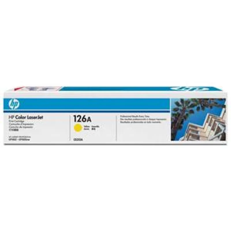 HP tlačová kazeta žltá, CE312A CE312A