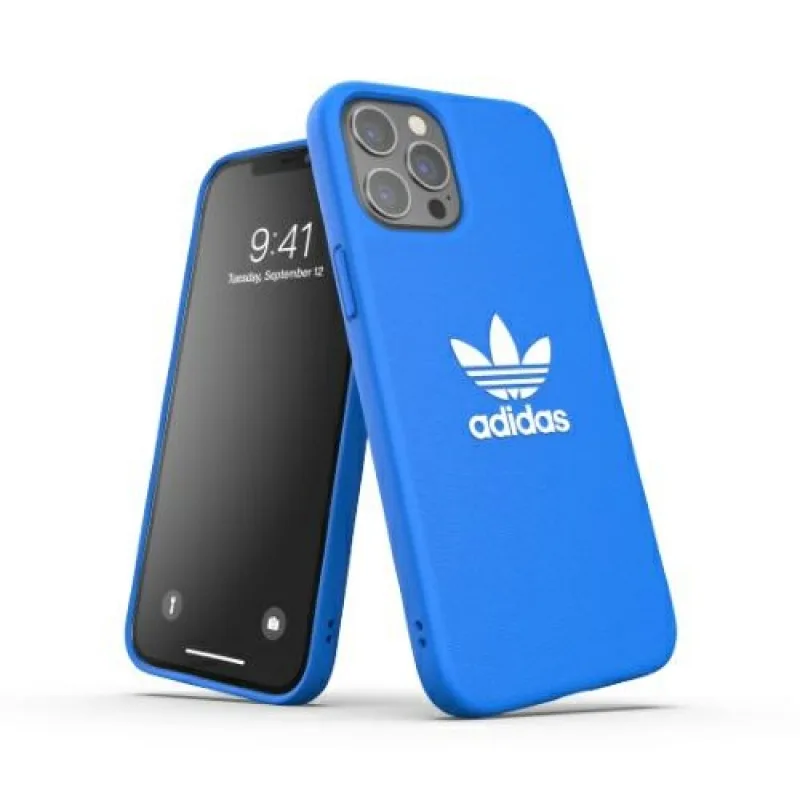 Adidas OR Molded Case Basic pre iPhone 12 Pro Max – modro-biele