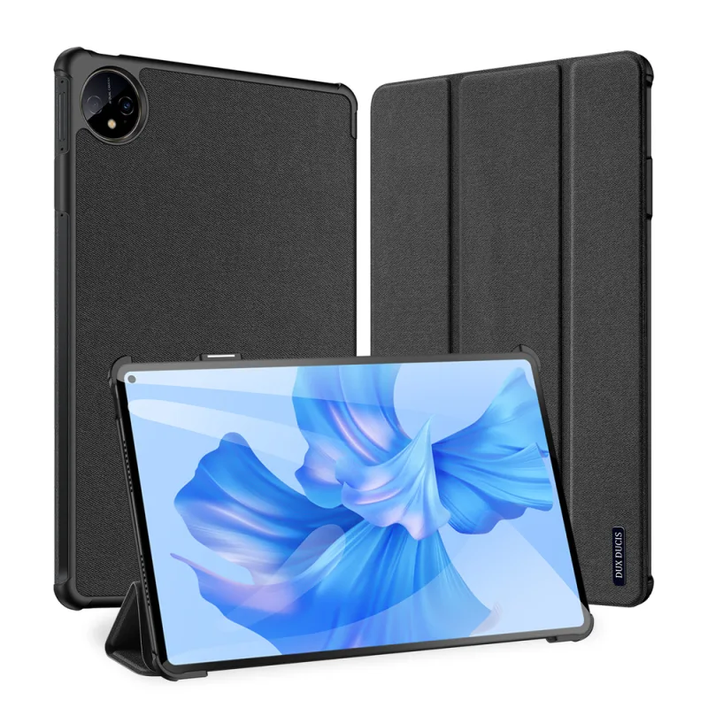 Puzdro Dux Ducis Domo pre smartfón Huawei MatePad Pro 11'' (2022) stojanček čierny