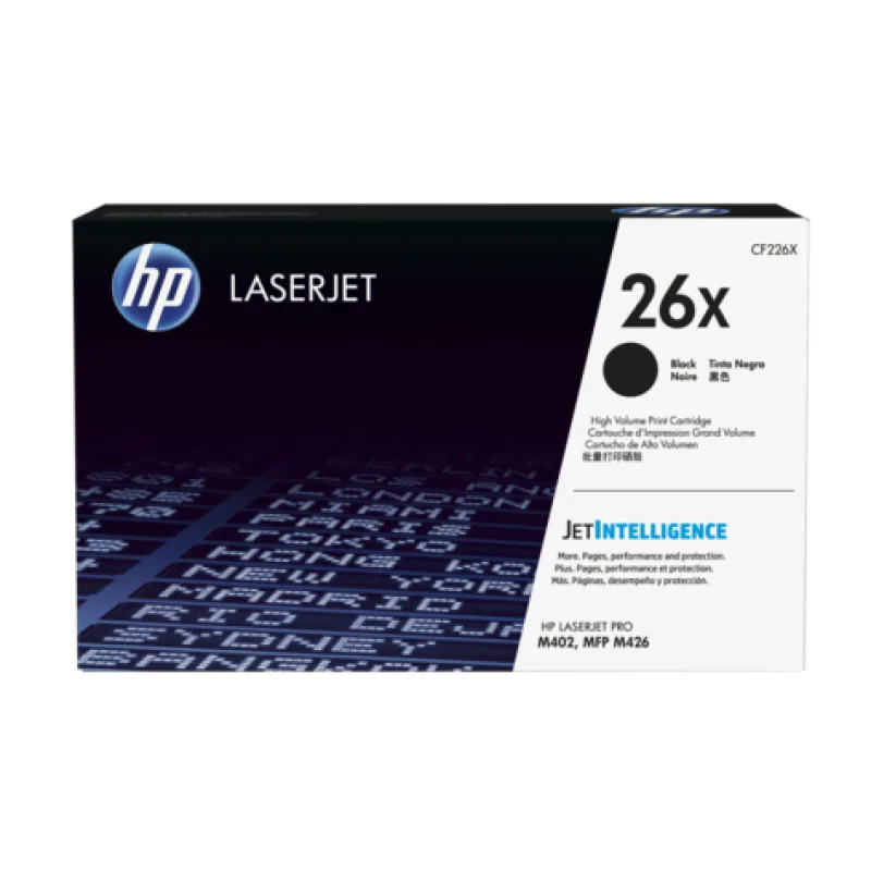 HP 26X tlačová kazeta čierna veľká, CF226X CF226X