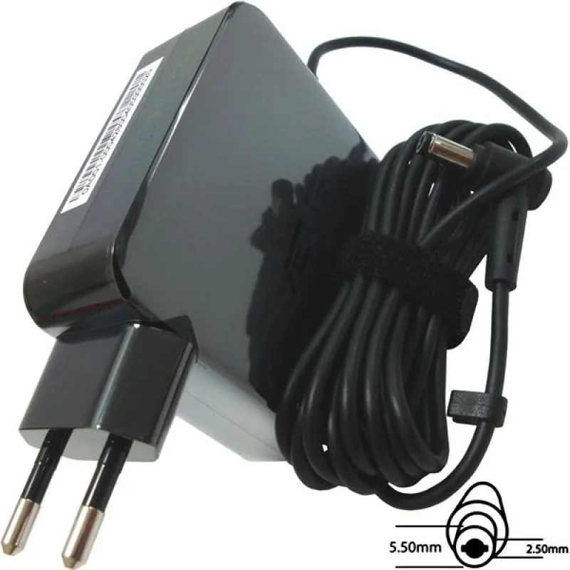 ASUS AC NAPÁJACÍ ADAPTÉR 65W 19V 2pin 5,5x2,5mm s EU plug B0A001-00042800