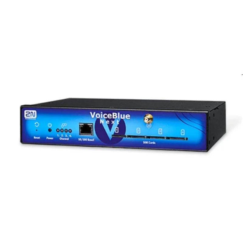 2N VoiceBlue Next 4xUMTS Telit, PoE, Adapter:12V WW plug 5051044W