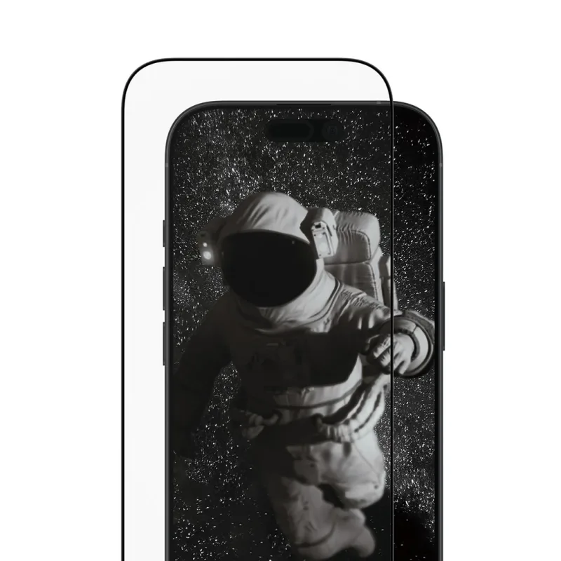 PanzerGlass ochranné sklo UWF Ceramic II pre iPhone 17/16 Pro - Black Frame