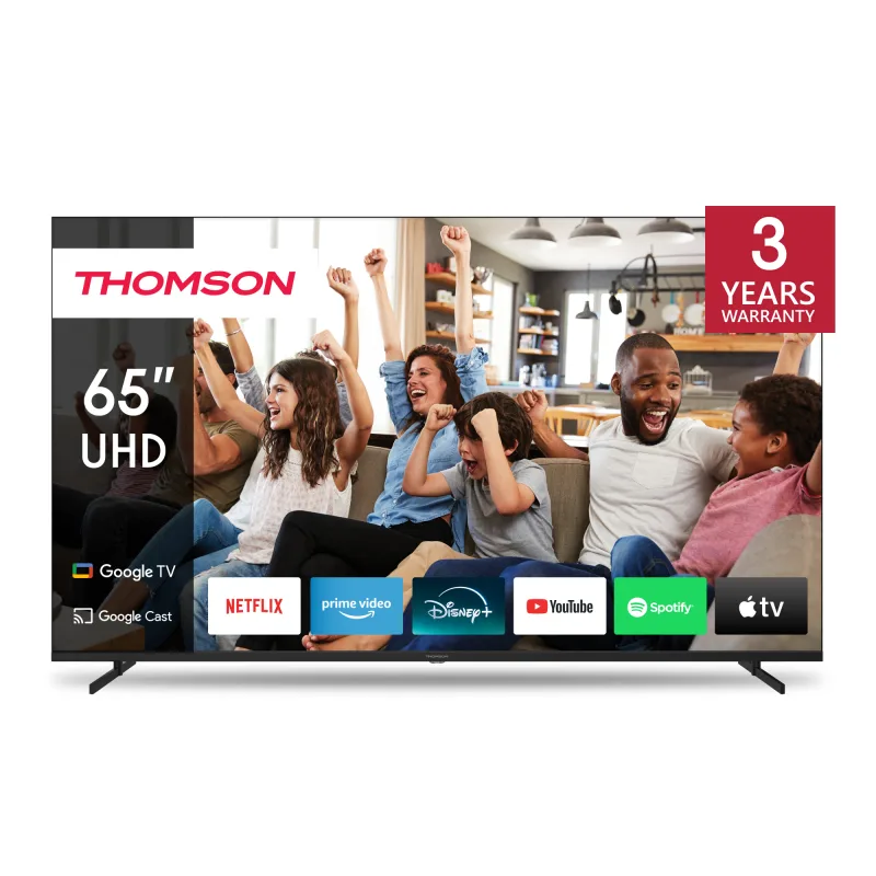 Thomson 65UG4S14 - 65" Google TV, 4K, Dolby Audio, 4x HDMI, USB