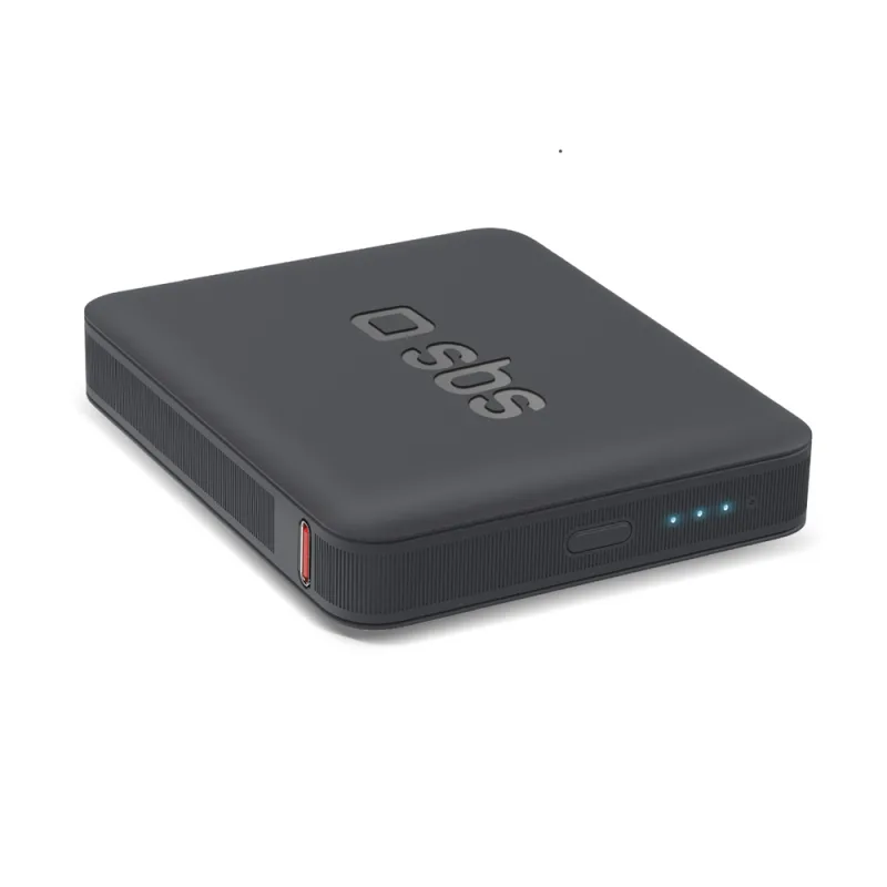 Powerbanka SBS NanoTube 5000 mAh High-Density - čierna
