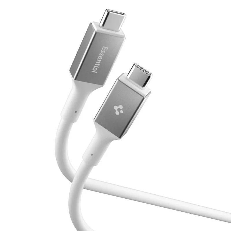 Spigen EB10020CC USB-C kábel 100W 200cm - biely
