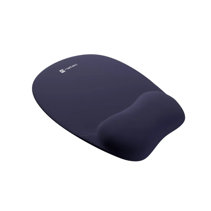 Podložka pod myš ergonomická Natec CHIPMUNK, pamäťová pena, Navy modrá,…