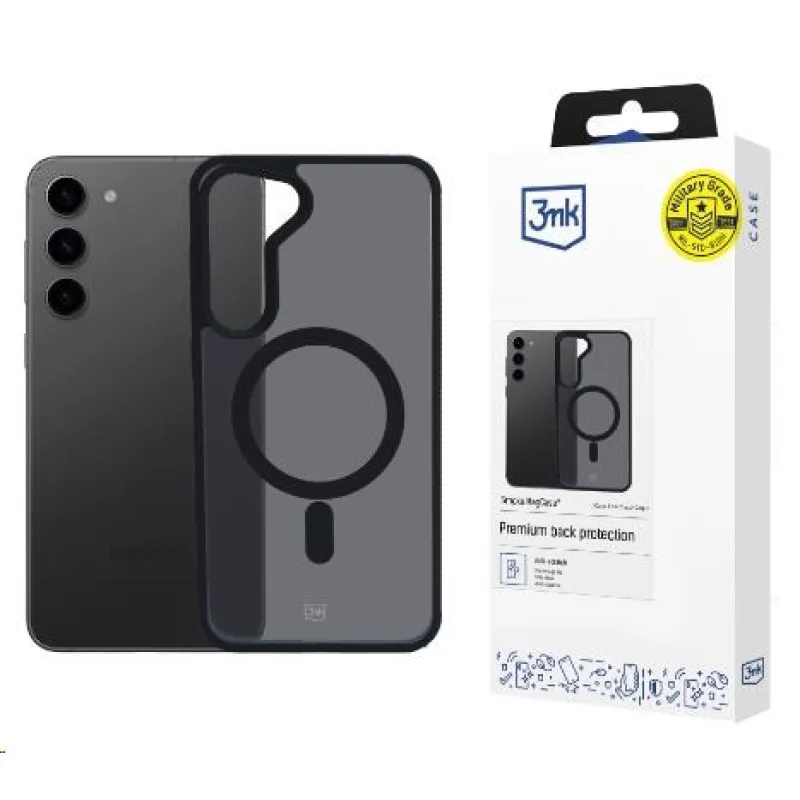 3mk ochranný kryt Smoke MagCase pro Samsung Galaxy S24+ 5903108563444