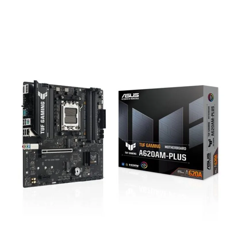 ASUS TUF GAMING A620AM-PLUS soc.AM5 A620A DDR5 mATX M.2 HDMI DP 90MB1N30…