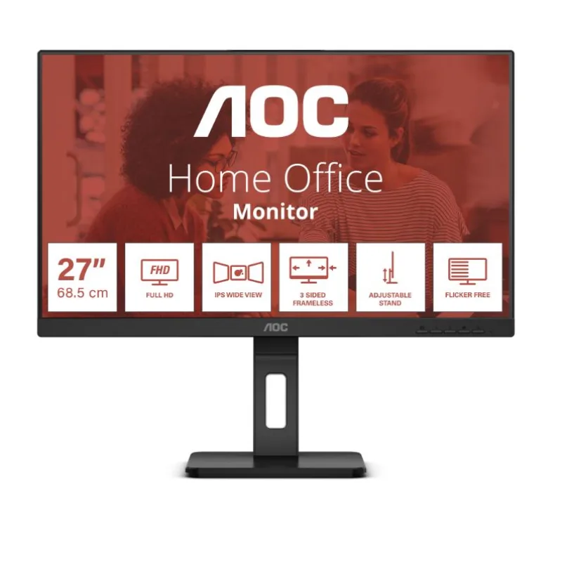 AOC/ 27E3QAF/ 27"/ IPS/ FHD/ 75Hz/ 4ms/ Black/ 3R 27E3QAF