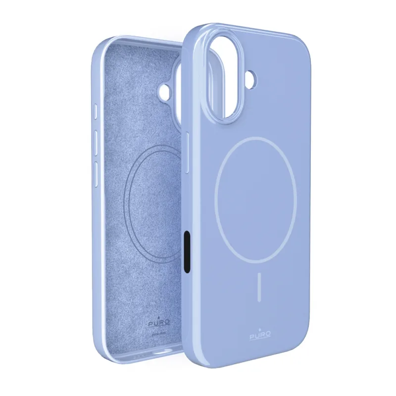 Polykarbonátové ochranné puzdro Puro Pulse iPhone 17 - modré