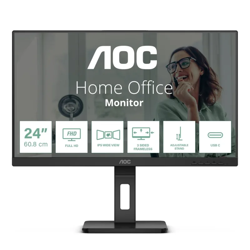 AOC MT IPS LCD WLED 23,8" 24P3CV - IPS panel, 1920x1080, 300cd, 2xHDMI,…
