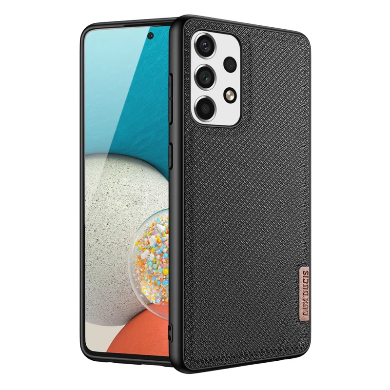 Kryt puzdra Dux Ducis Fino, materiál nylon Samsung Galaxy A73 čierny