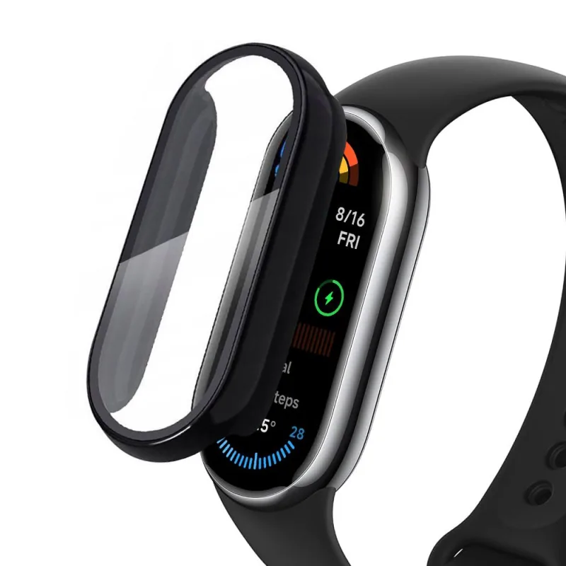 Puzdro Tech-Protect Defense360 pre Xiaomi Smart Band 9 / 9 NFC - čierne
