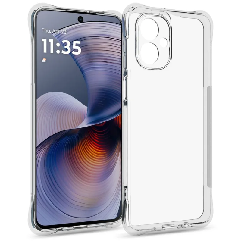 Puzdro Tech-Protect FlexAir Pro pre Motorola Moto G55 5G – priehľadné