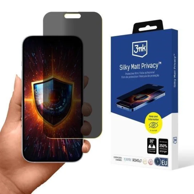 3mk ochranná folie Silky Matt Privacy pro Apple iPhone 17 Pro Max…