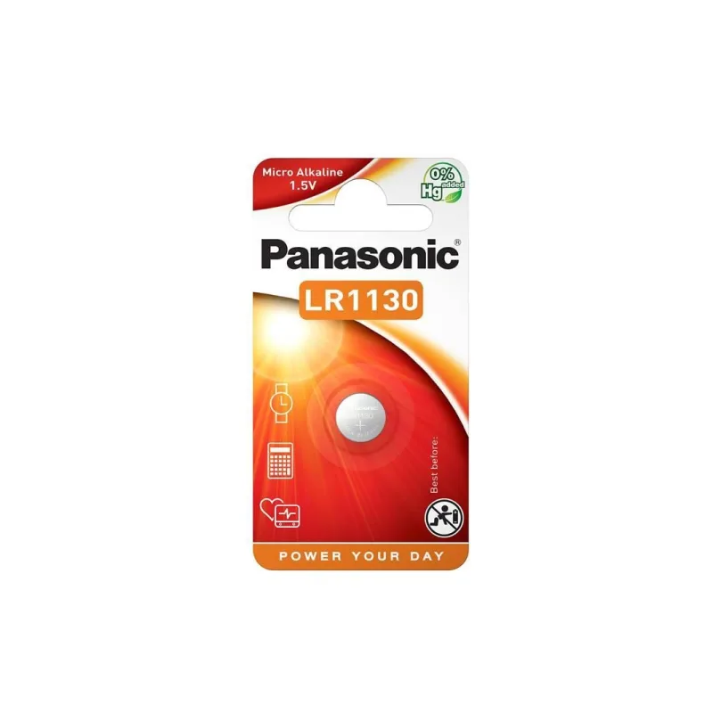 PANASONIC Alkalická MIKRO baterie LR-1130EL/ 1B 1, 5V (Blistr 1ks) 330082…