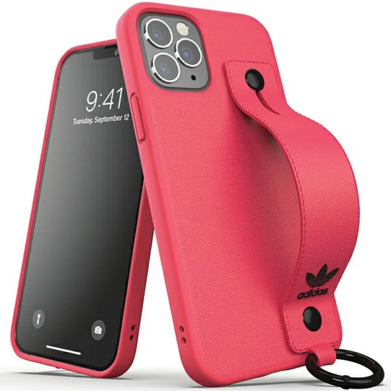 Puzdro Adidas OR Hand Strap pre iPhone 12 / iPhone 12 Pro - ružové