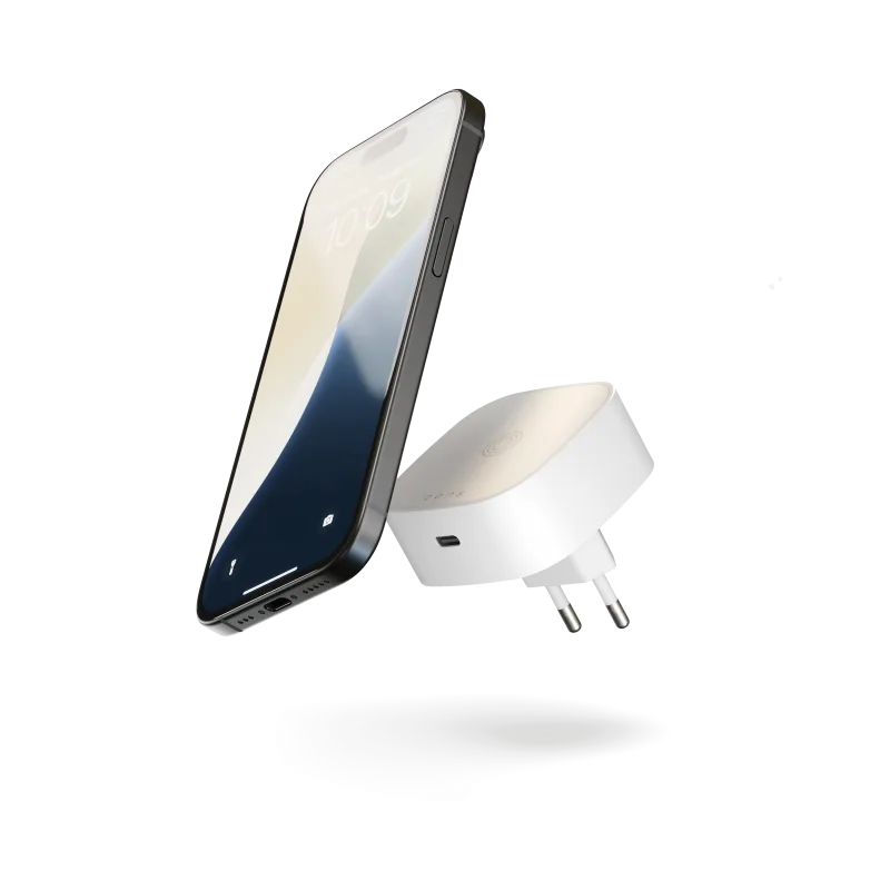 ZENS Wireless Charging Adapter White