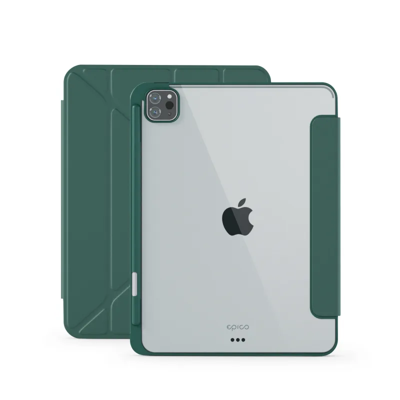 iStores by Epico Hero Flip Case pro Apple iPad Pro 11" (2018+)/ iPad Air 10,9"/ iPad Air 11" M2/M3 - zelená