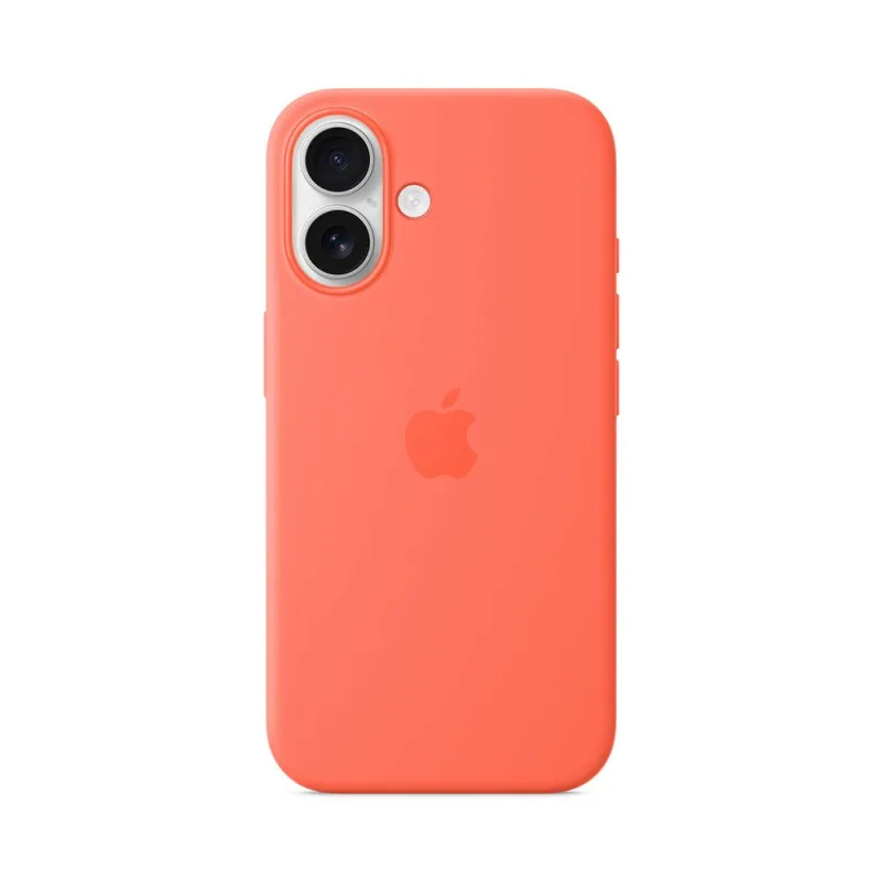 iPhone 16 Silicone Case with MagSafe - Tangerine MDGN4ZM/A