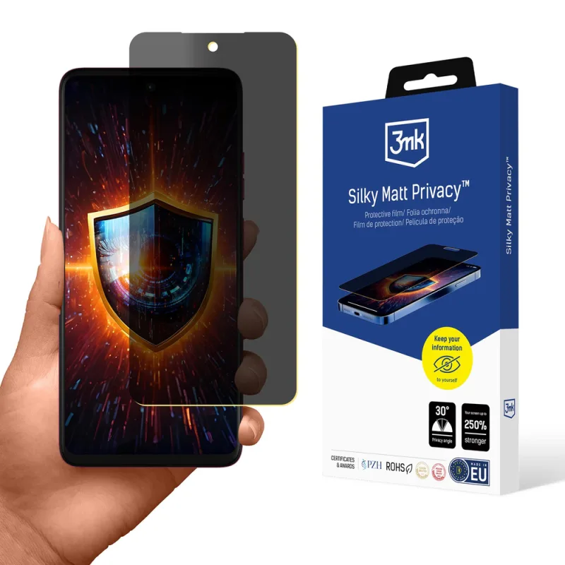 3mk Silky Matt Privacy Screen Protector pre Motorola Moto G57 Power