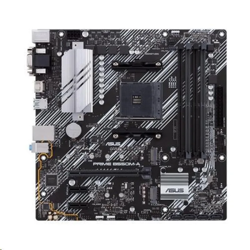 ASUS MB Sc AM4 PRIME B550M-A, AMD B550, 4xDDR4, 1xHDMI, 1xDVI, 1xVGA…