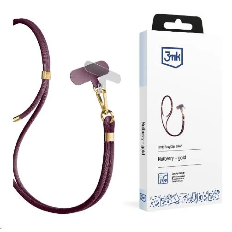 3mk EasyClip Elite Mulberry (gold) 5903108572576